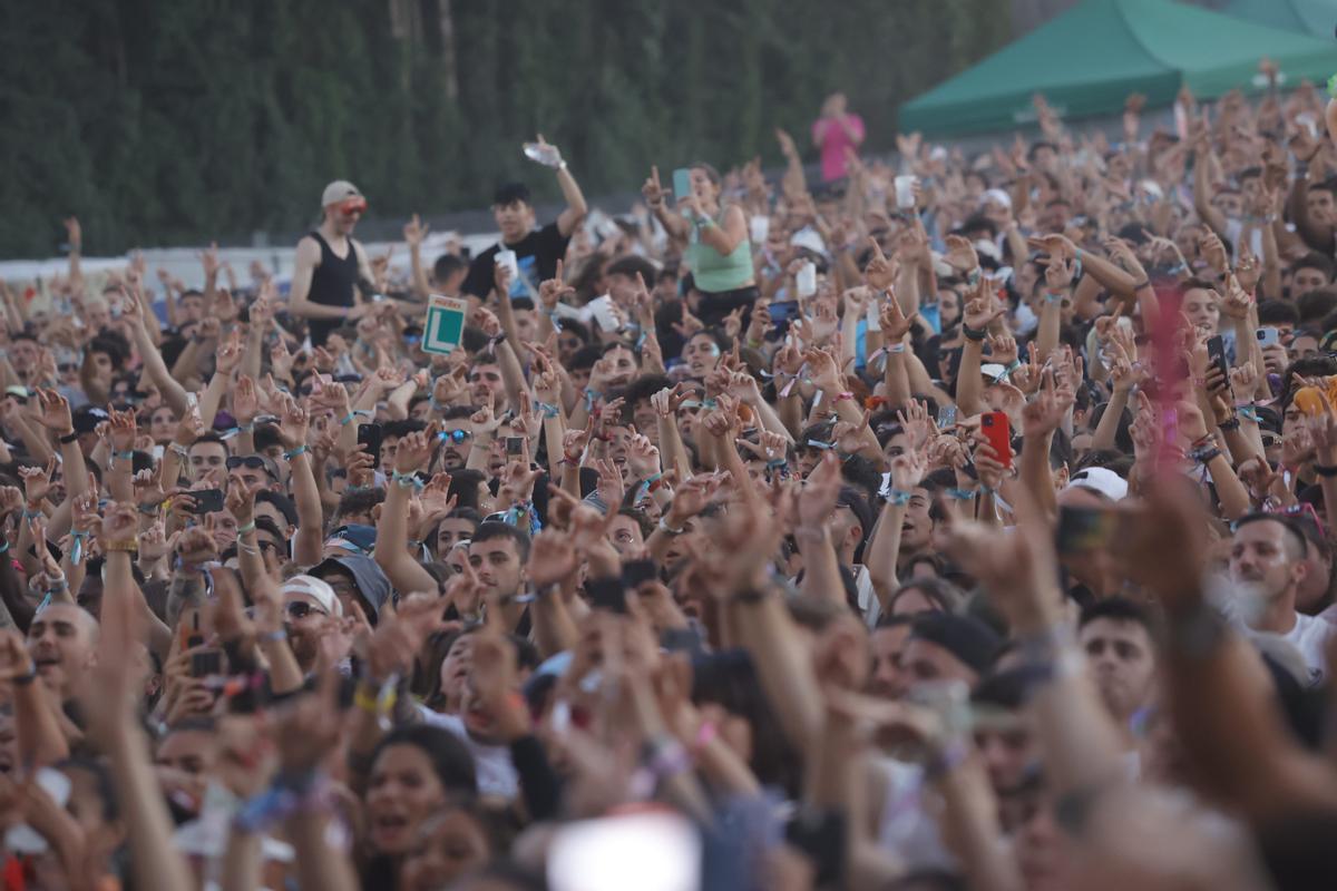 Público en uno de los conciertos de la edición de 2022 en Llanera.