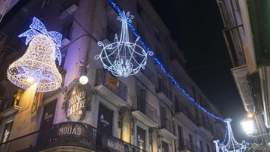 Uns llums de Nadal de l&#039;any passat