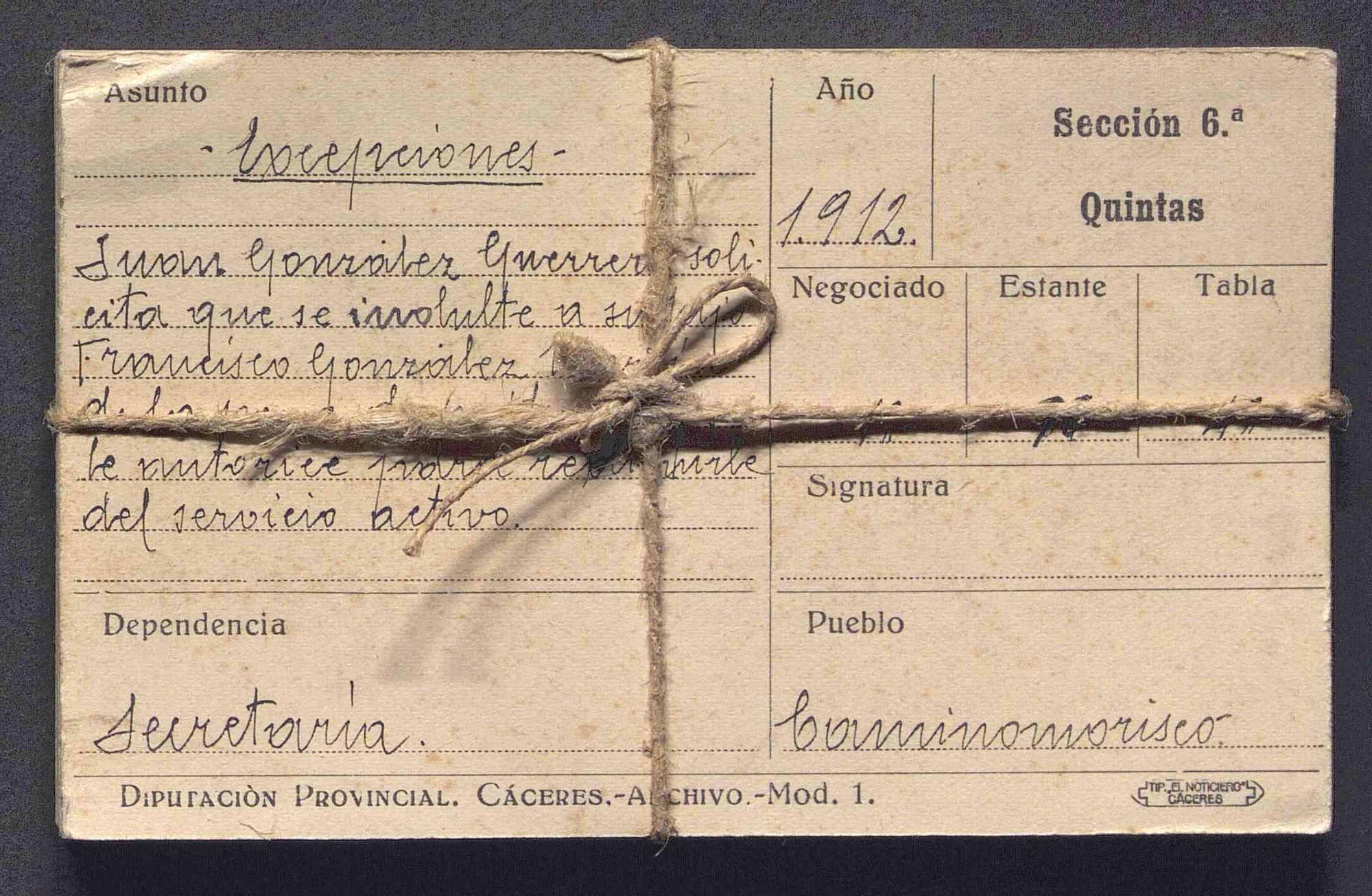 La historia del Archivo de la Diputación de Cáceres y de diez municipios, al descubierto