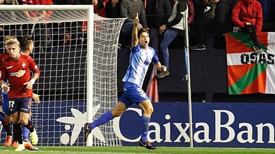 Pau Torres celebrando su gol en LaLiga 1|2|3.