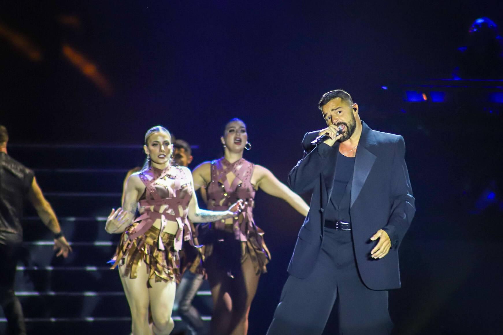 Así ha sido el concierto de Ricky Martin en Badajoz