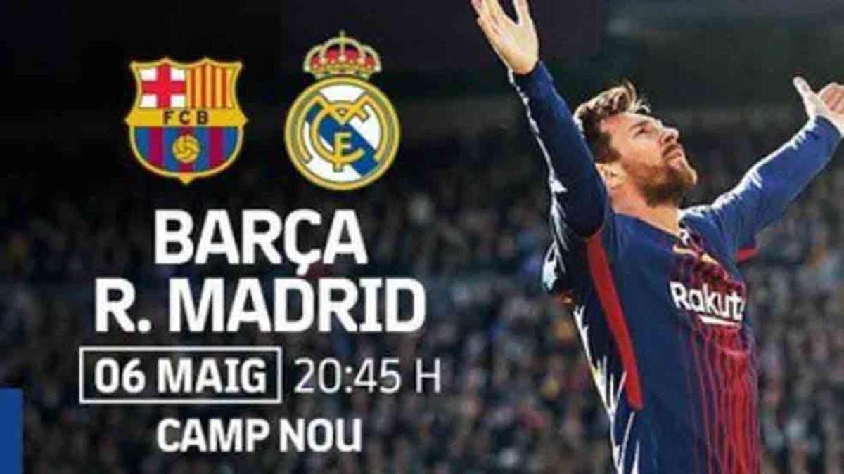 El Barcelona pone a la venta entradas para el clásico