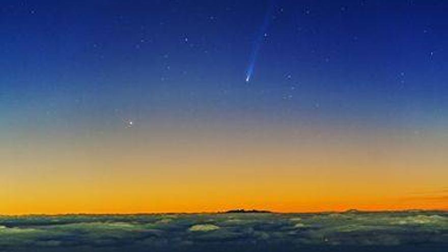 Un cometa pasará rozando el Sol esta semana