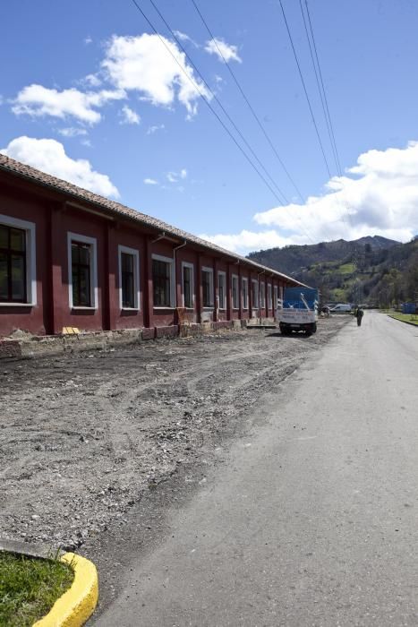 Visita al Pozu Sotón del Colegio de Ingenieros Superiores de Minas, Escuela de Ingeniería de Minas y olegia de Ingenieros Técnicos de Minas