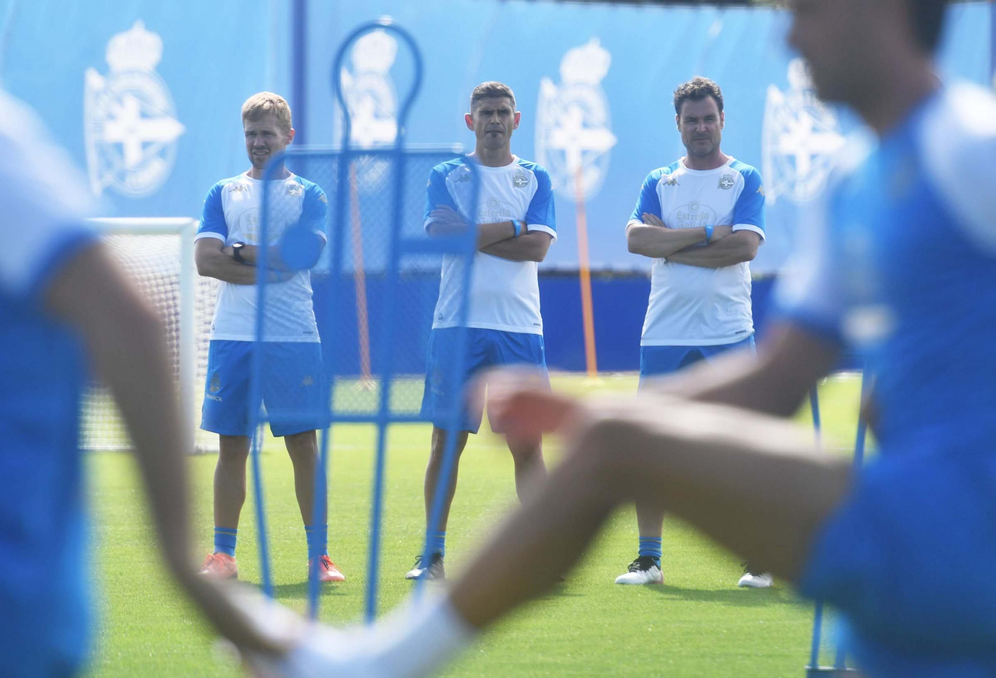 Primer entrenamiento bajo las órdenes de Antonio Hidalgo