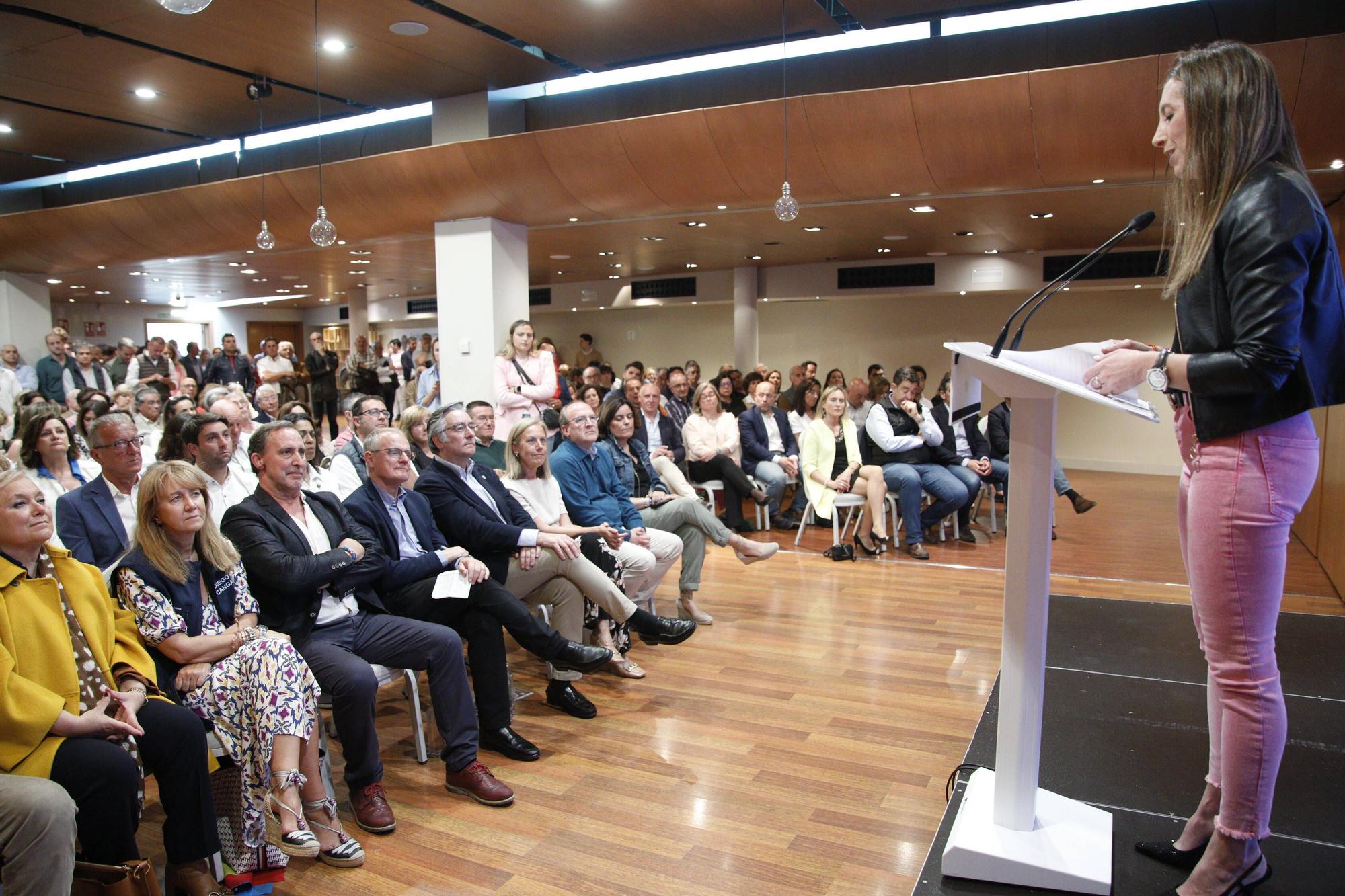 El cierre de campaña del PP en Gijón, en imágenes