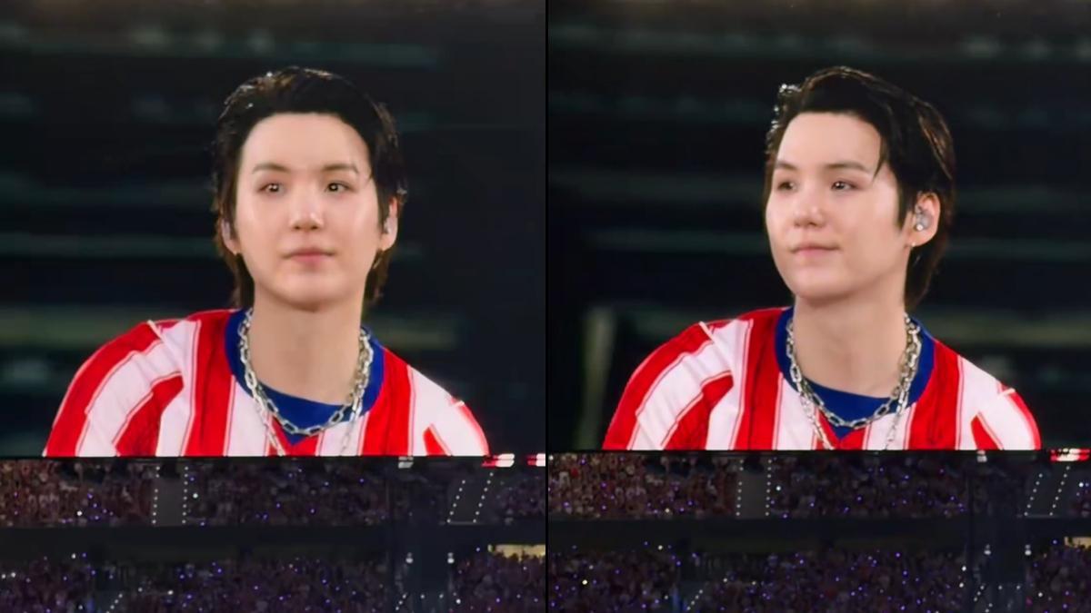 Suga, de BTS, se adelanta al Atlético y enseña por sorpresa su nueva camiseta.