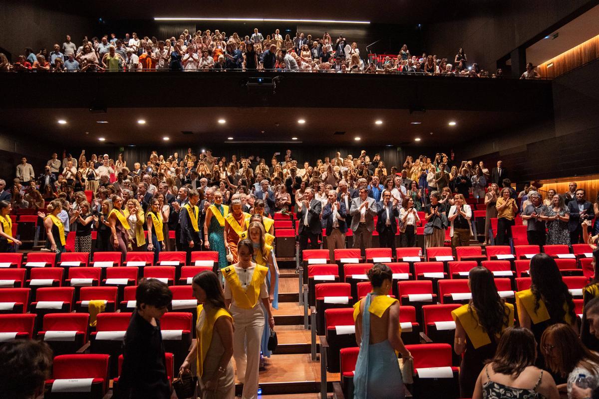 L'acte de graduació de la facultat de Medicina de la UVic-UCC