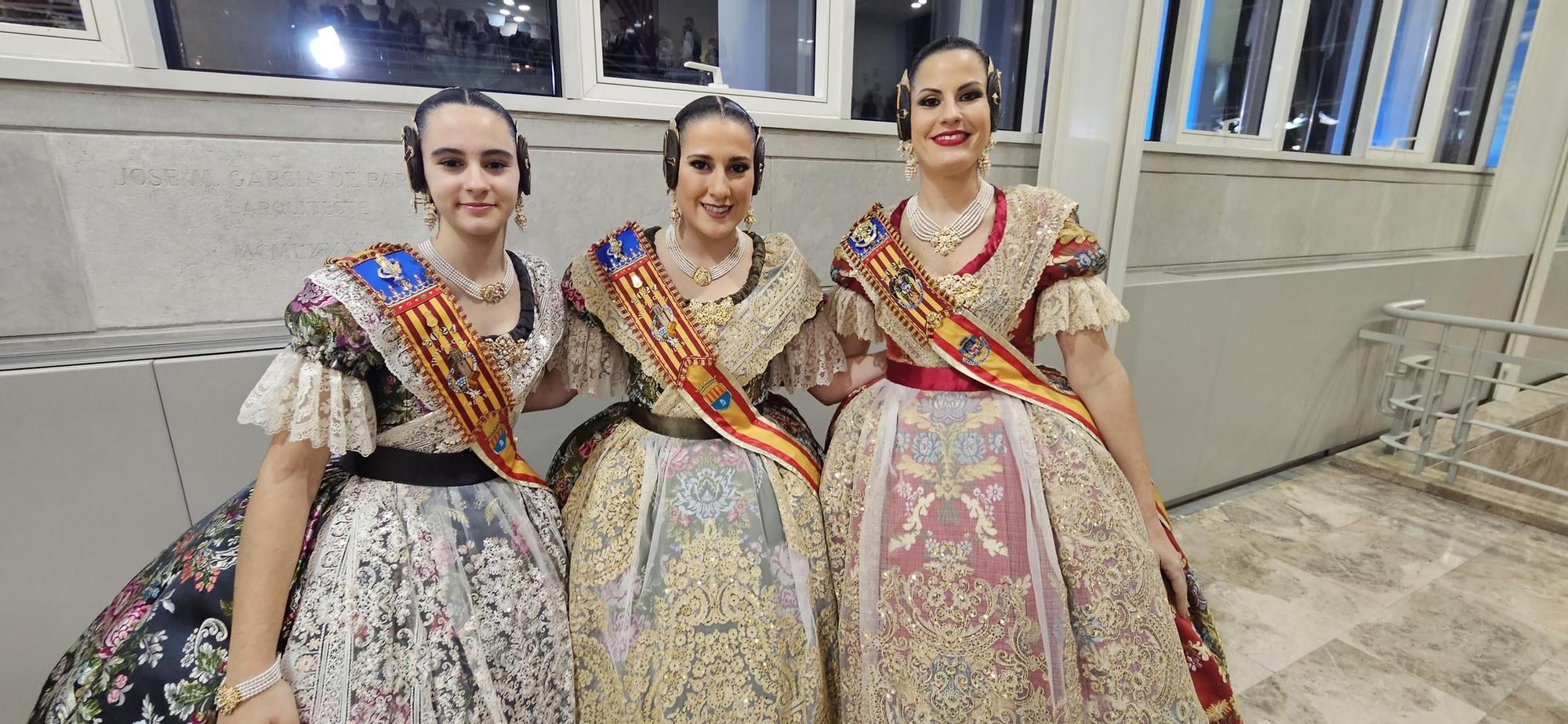 La alfombra roja de las comisiones de falla en la Exaltación