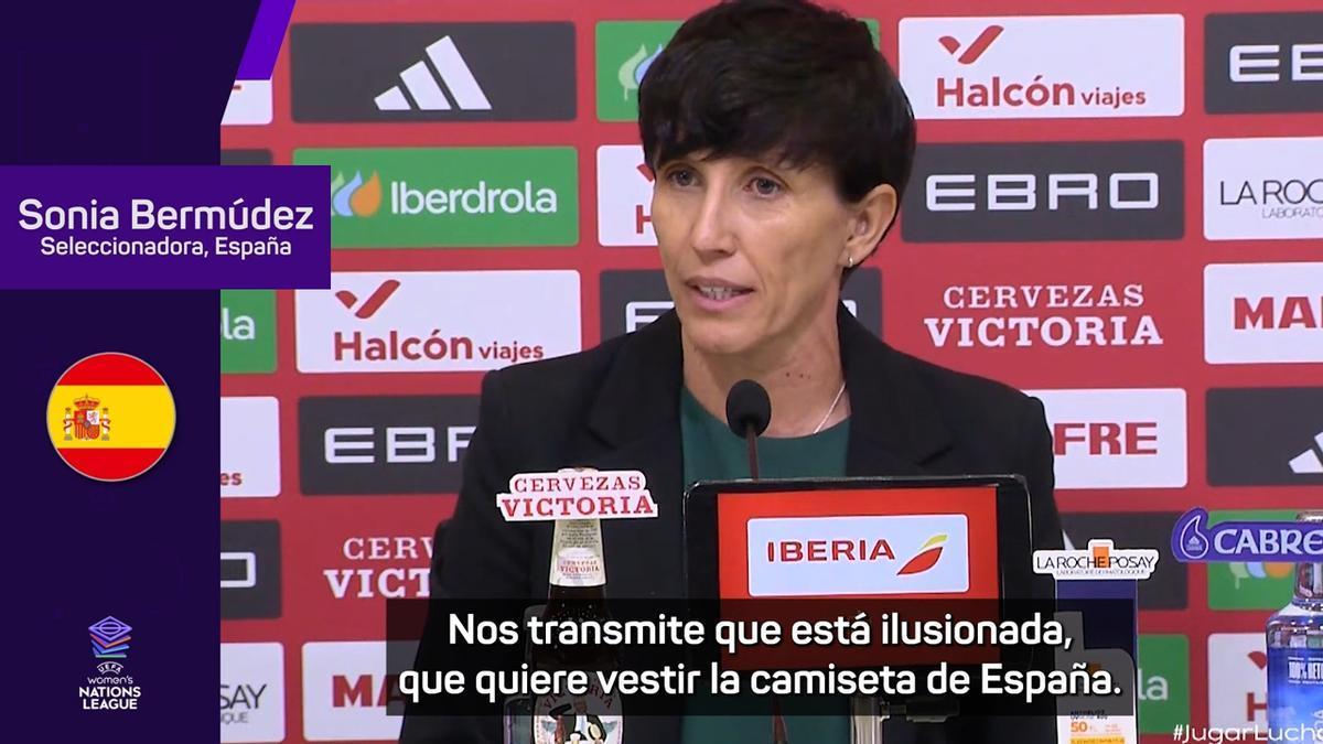 Sonia Bermúdez convoca a Jenni Hermoso y a Mapi León: "Empezamos de cero"