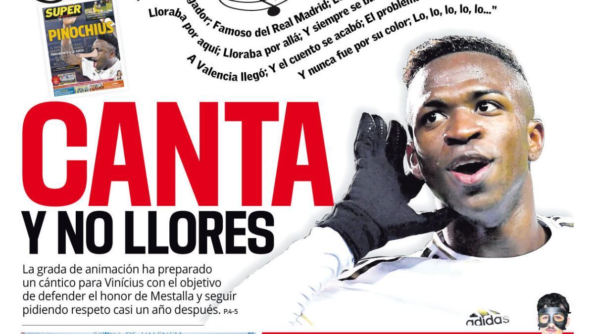 'Superdeporte' vuelve a la carga contra Vinicius: &quot;Canta y no llores&quot;