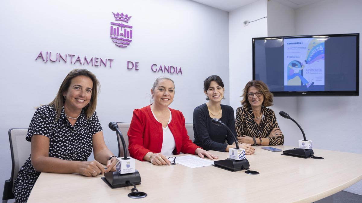 La presentación del congreso en el Ayuntamiento de Gandia