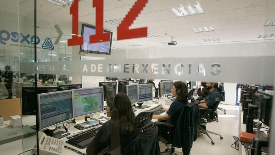 Centro de atención de Emerxencias 112 Galicia.