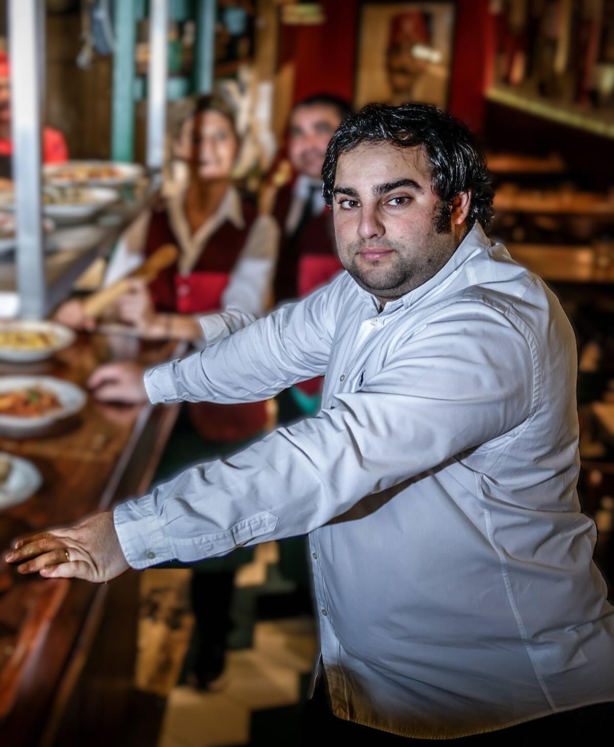 El restaurador Miguel Puchol