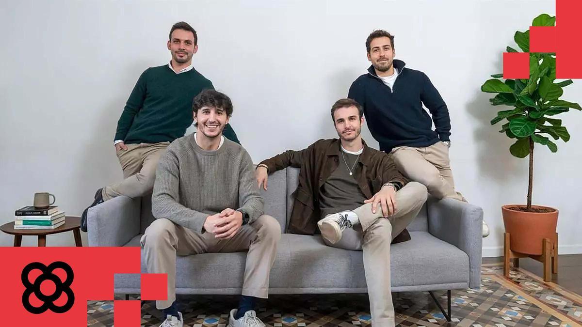 François Centeno (cofundador y CCO), Ignasi Salat (cofundador y COO), Albert Ventura-Traveset (cofundador y CTO) y Quim Allard (cofundador y CEO)