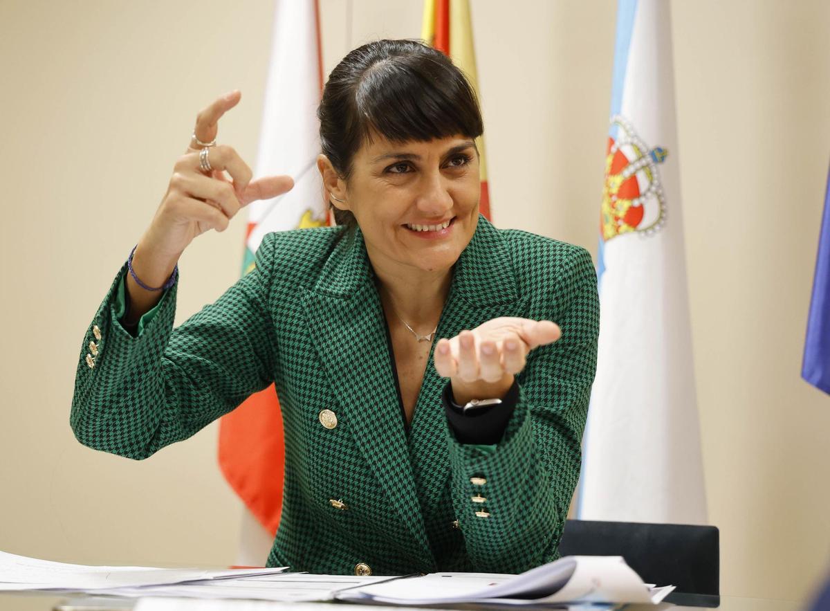 María González Veracruz, durante la entrevista con FARO.