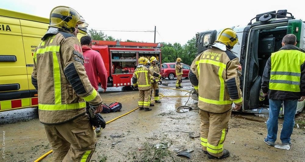 Aparatós accident a la Cerdanya