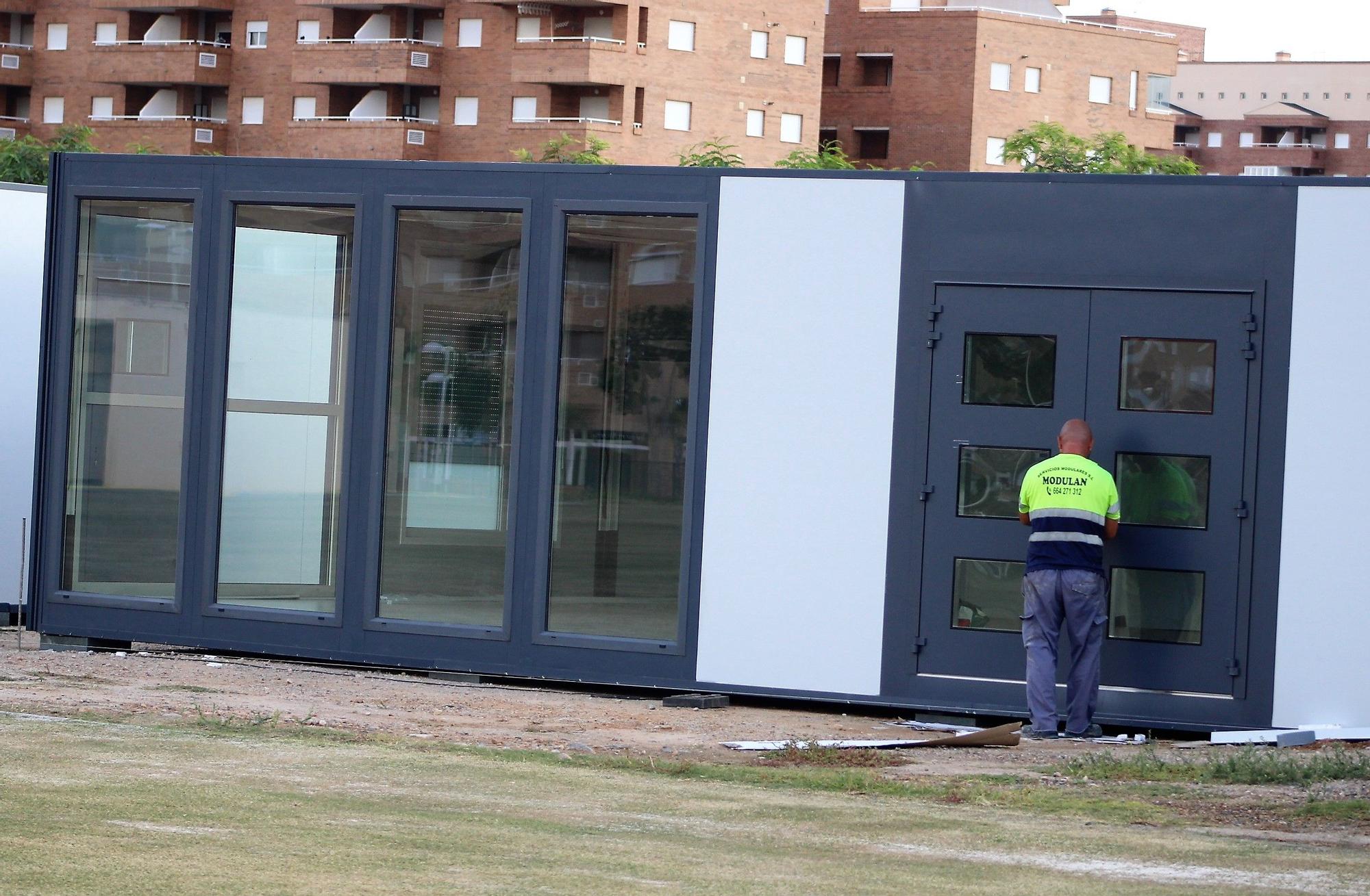 Así serán los módulos de Marina d'Or para los entrenamientos del Castellón