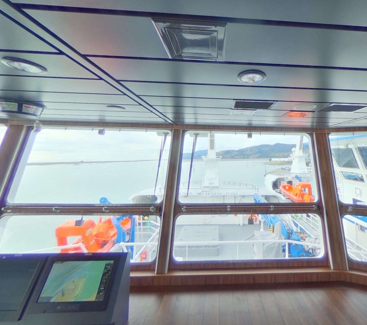 Así era por dentro el "Argos Georgia"