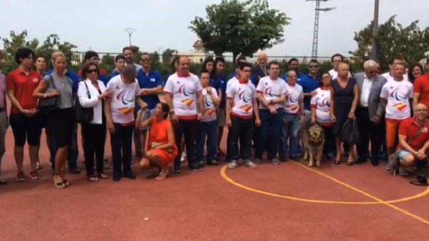 Los Deportistas Paralímpicos FER visitan la Fundación Roig Alfonso