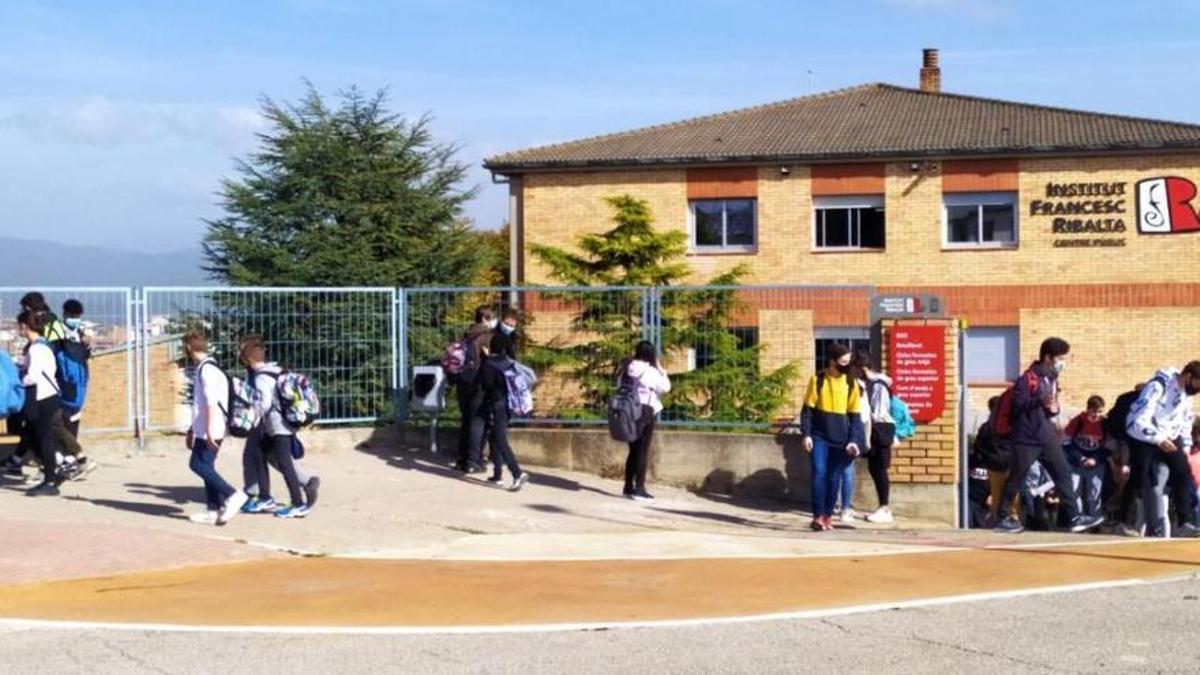 Sortida dels alumnes de l'institut Francesc Ribalta de Solsona