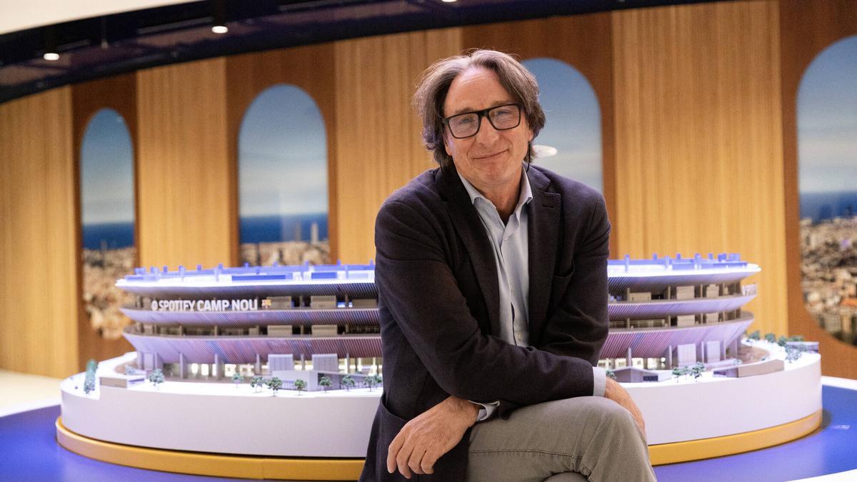 Jordi Portabella, director de sostenibilidad del Barcelona, en las oficinas del club.