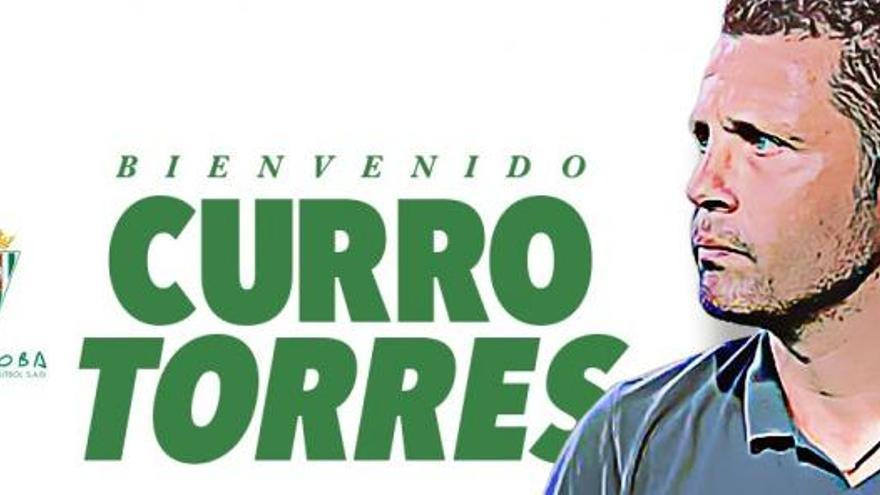 Oficial: Curro Torres, entrenador del Córdoba