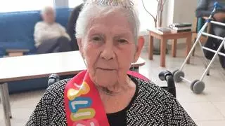 Los 105 años de la sayaguesa Antonia Villar, una de las zamoranas más longevas