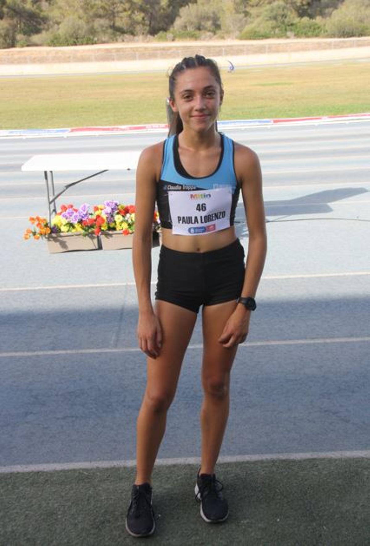 Paula Lorenzo posa en Manacor.