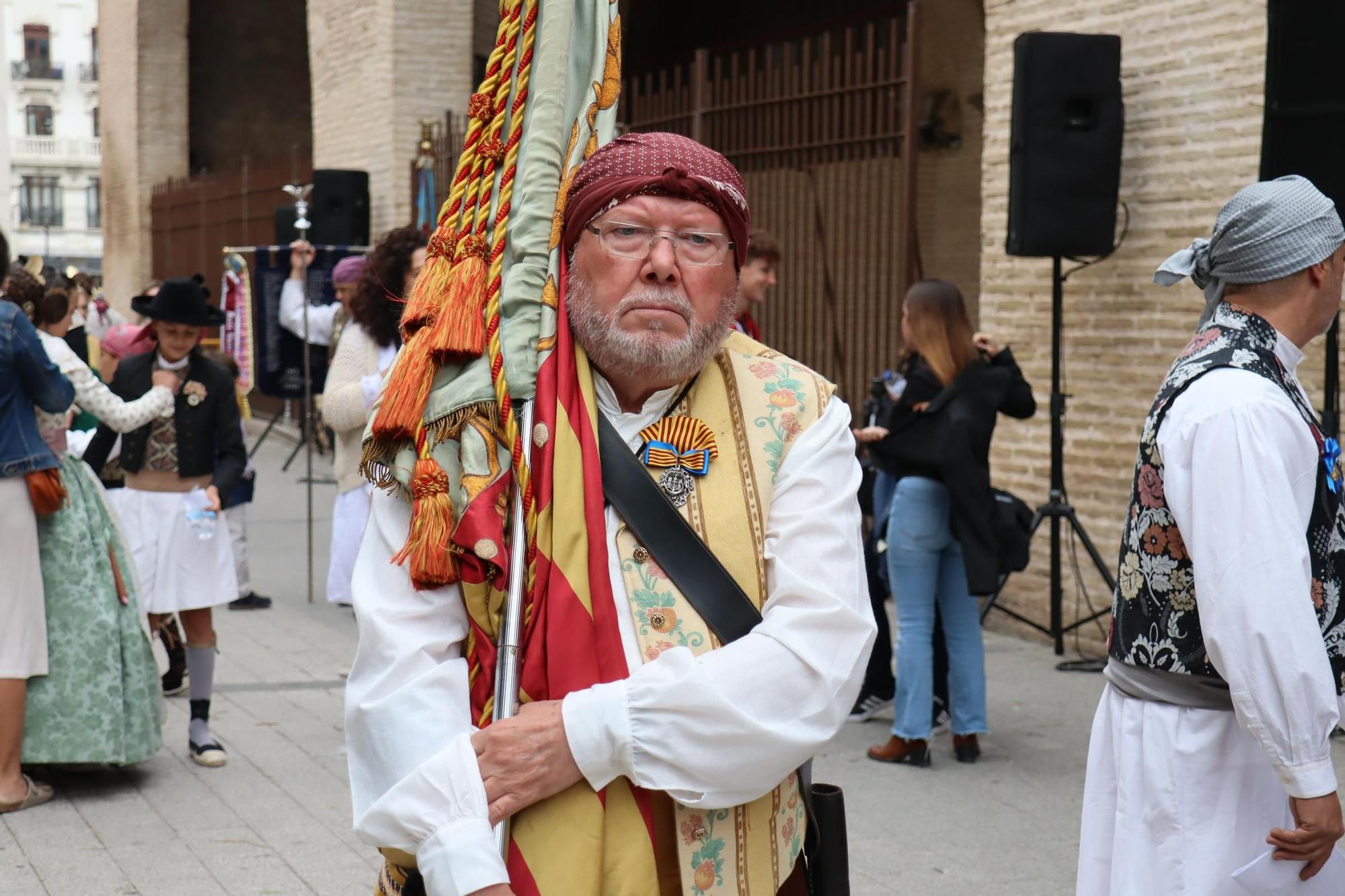 Las comisiones el Marítim, protagonistas en el Homenaje a la Senyera