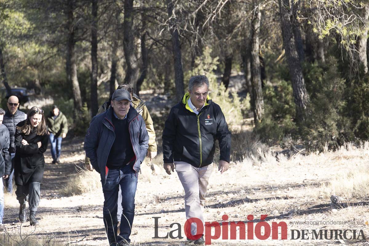 Suelta de dos buitres leonados en la Sierra de Mojantes en Caravaca