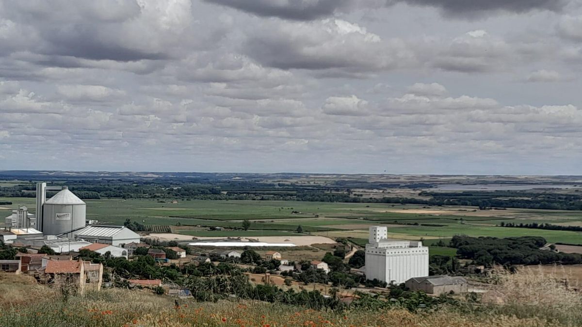 Vista de las instalaciones de Azucarera en Toro.