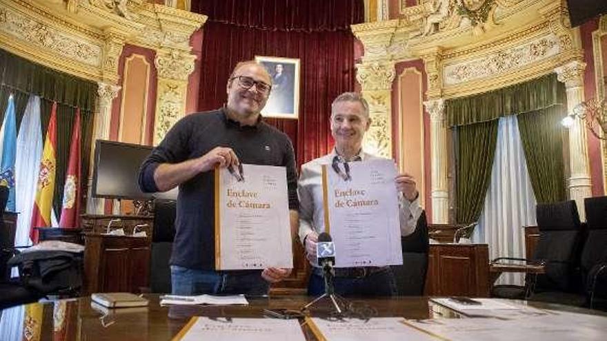 Carlos Carbonell y Mario González. // Carlos Peteiro