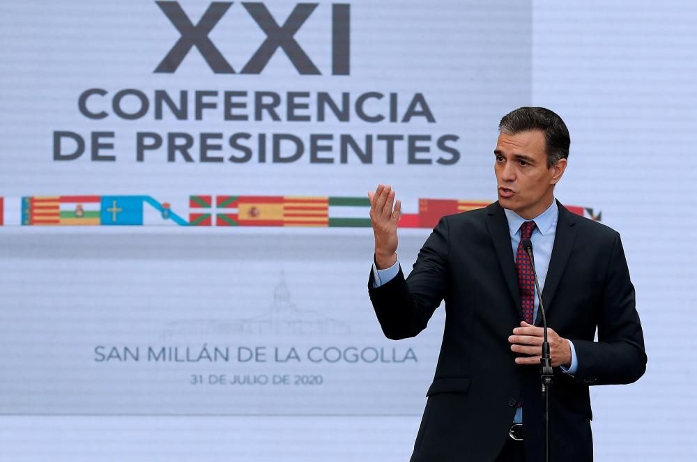 Las imágenes de la Conferencia de Presidentes.