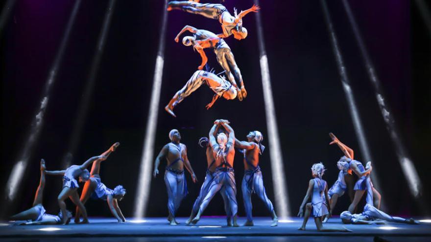 El espectáculo Aihua, del Cirque des Sens.