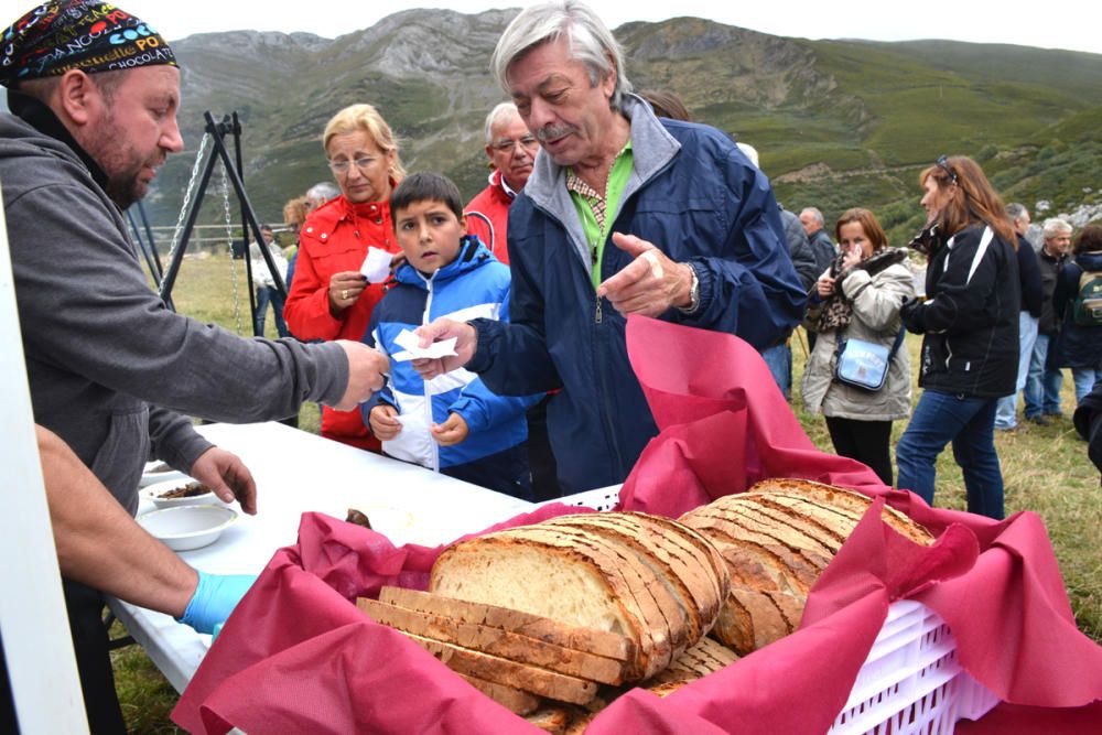 Romería de la trashumancia en los lagos de Salienc