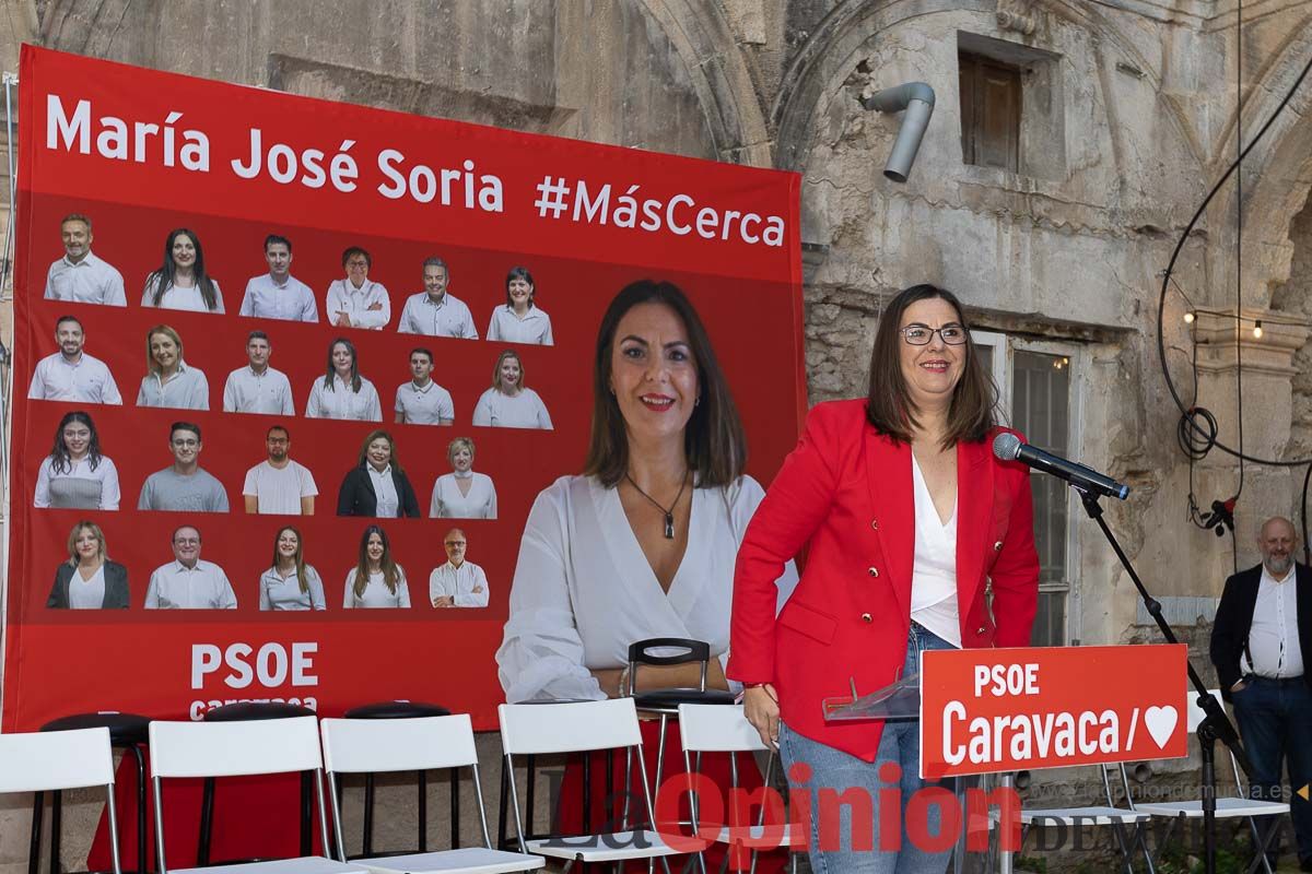 Descubre la lista del PSOE a la alcaldía de Caravaca