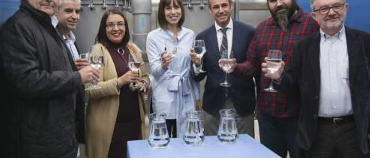 Gandia vuelve a ser pionera en España en el suministro de agua de la máxima calidad