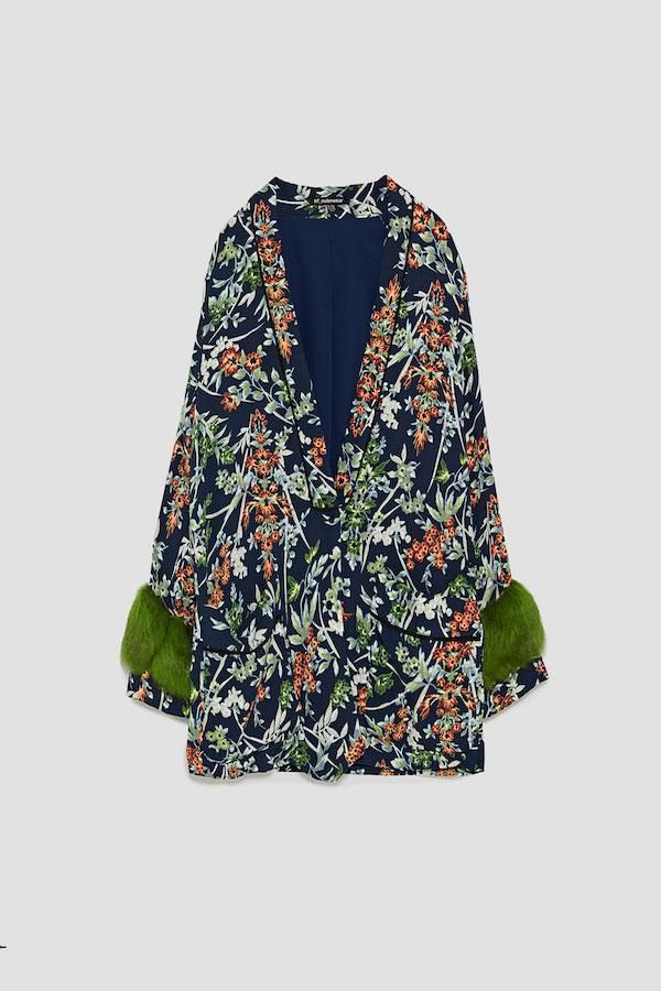 La chaqueta floral