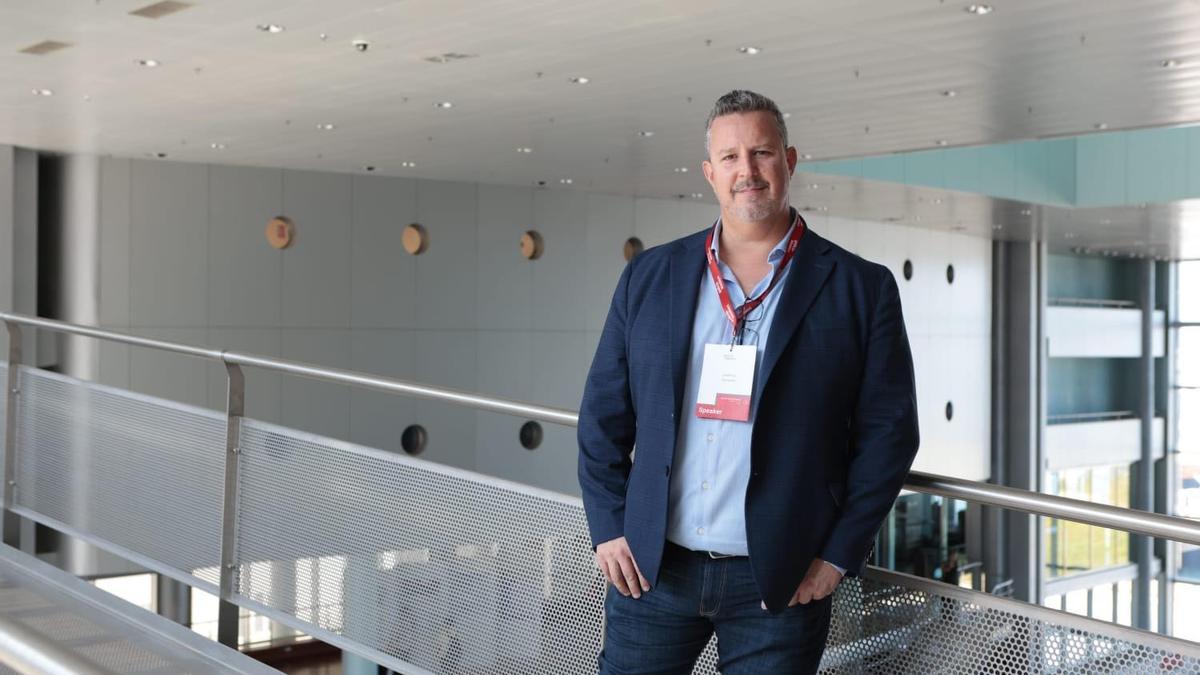 Christian Suojanen, CEO de Broadreach Global y miembro de la Junta Directiva de European Brain Foundation, en Galicia Biodays 2024.