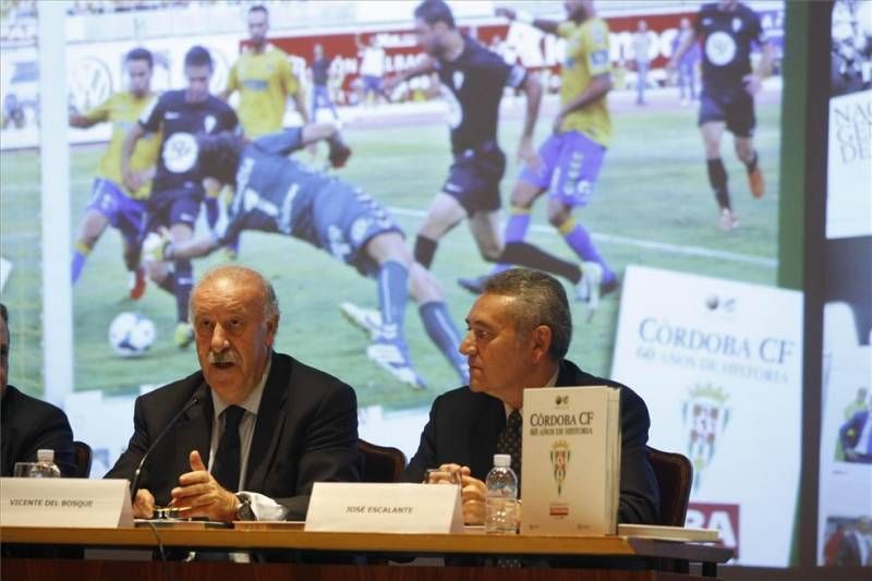 La presentación del libro 'Córdoba CF. 60 años de historia', en imágenes