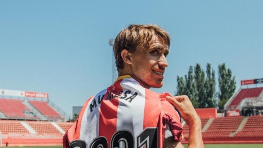 Muniesa ha signat amb el Girona fins el 30 de juny del 2021