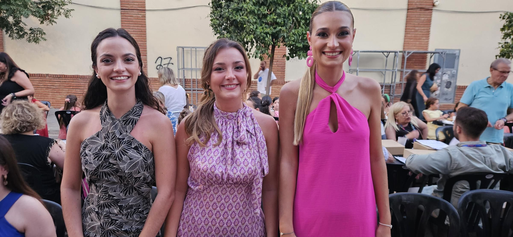 El Carmen. Sylvia Sanchez (San Miguel), Maria Sanchez (Na Jordana) y Berta Peiro (Ripalda-Beneficencia)