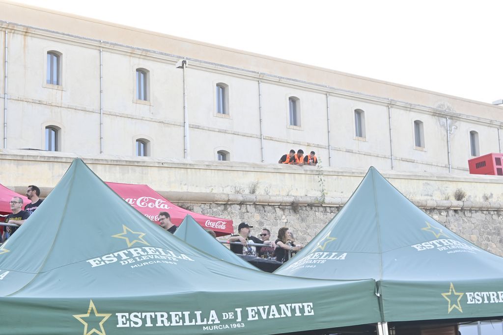 Ambiente de la segunda jornada del Rock Imperium Festival en Cartagena