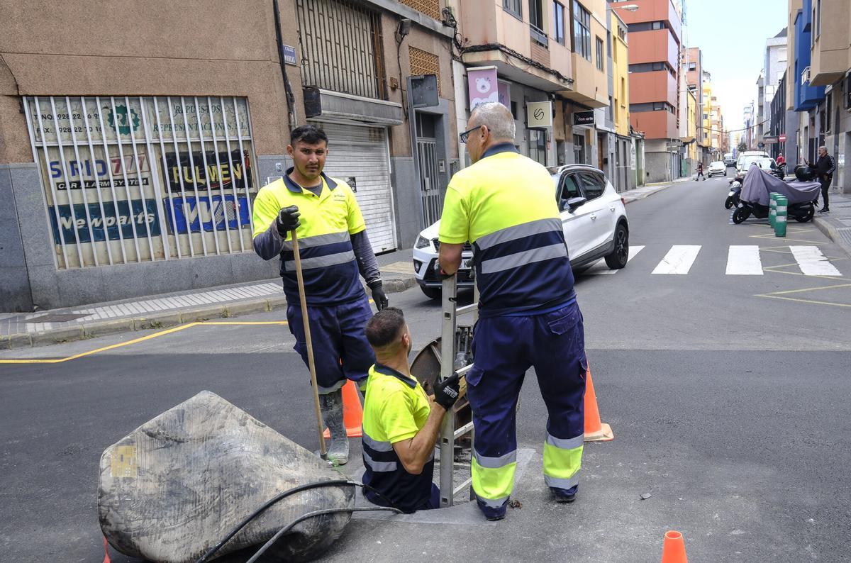 Recogida de firmas en Guanarteme por las obras
