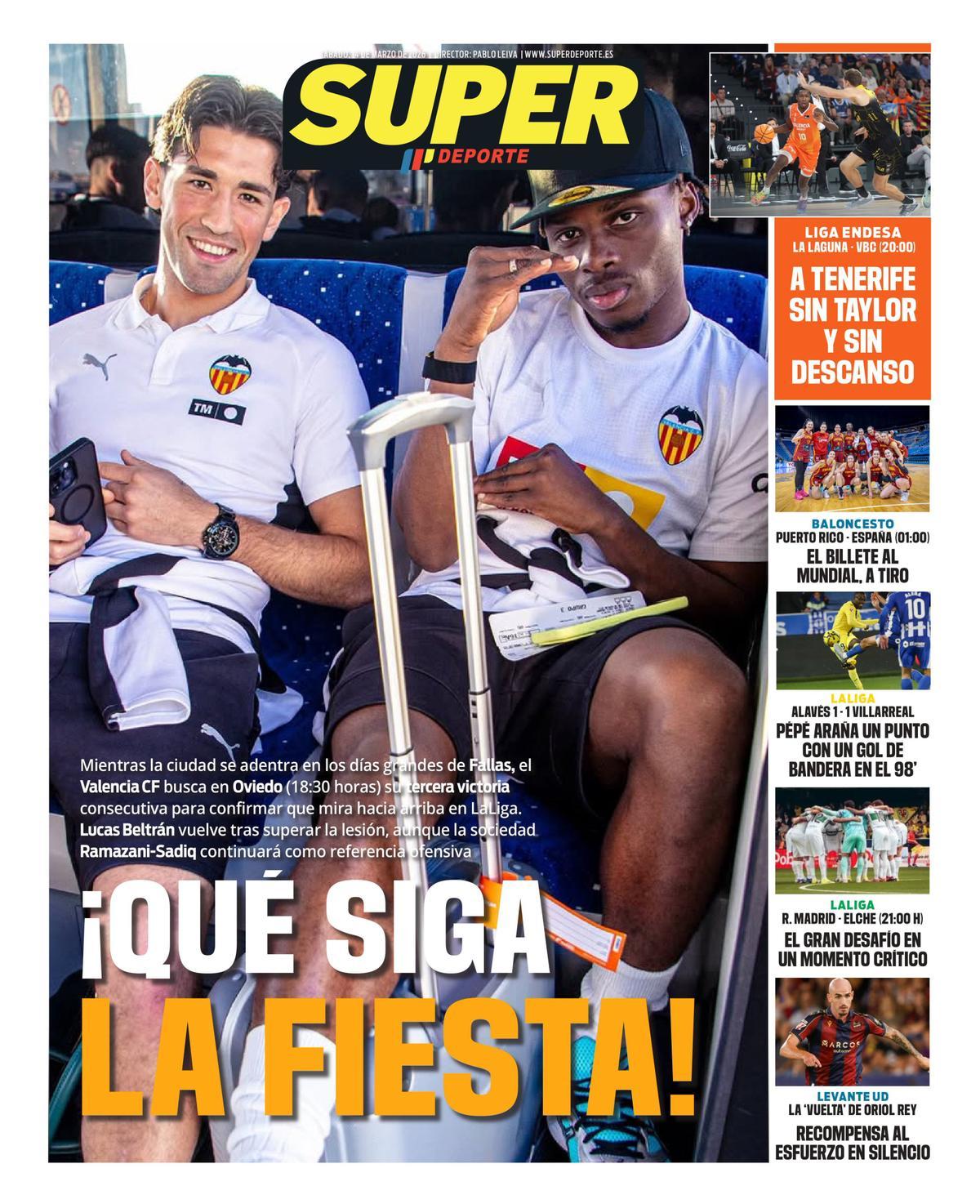 Las portadas de la prensa deportiva de hoy Las portadas de la prensa deportiva de hoy