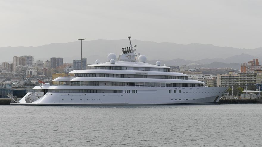 El yate más caro de 2022 visita el Puerto de Las Palmas
