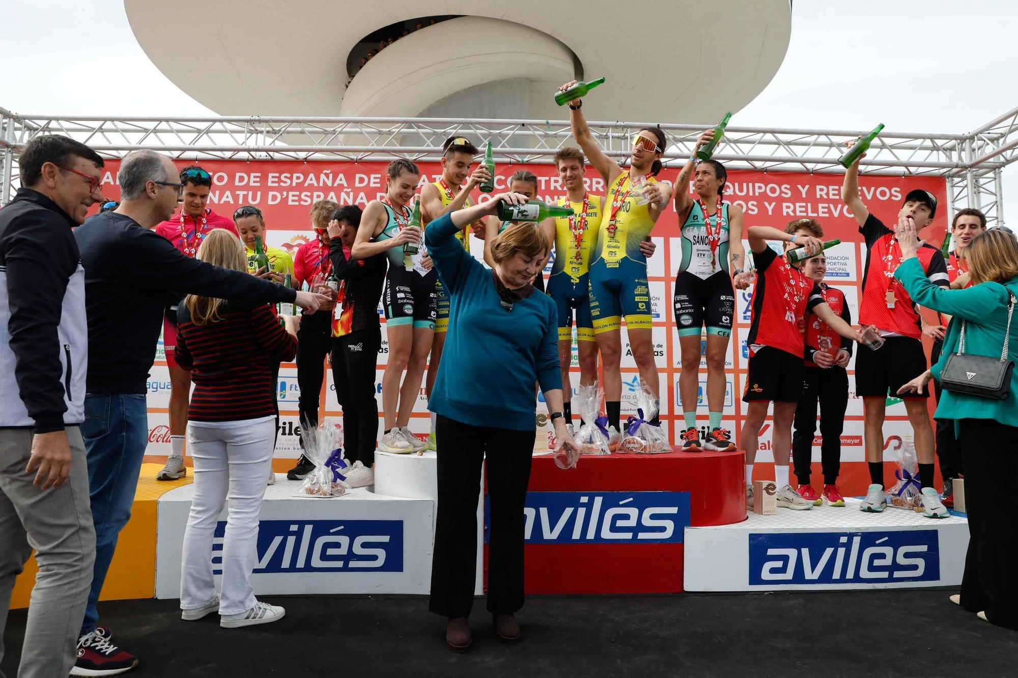 El duatlón de Avilés, en imágenes