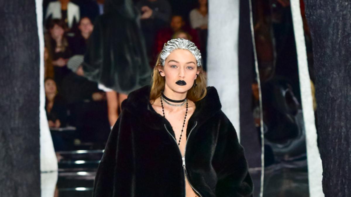 Gigi Hadid en el desfile Fenty Puma