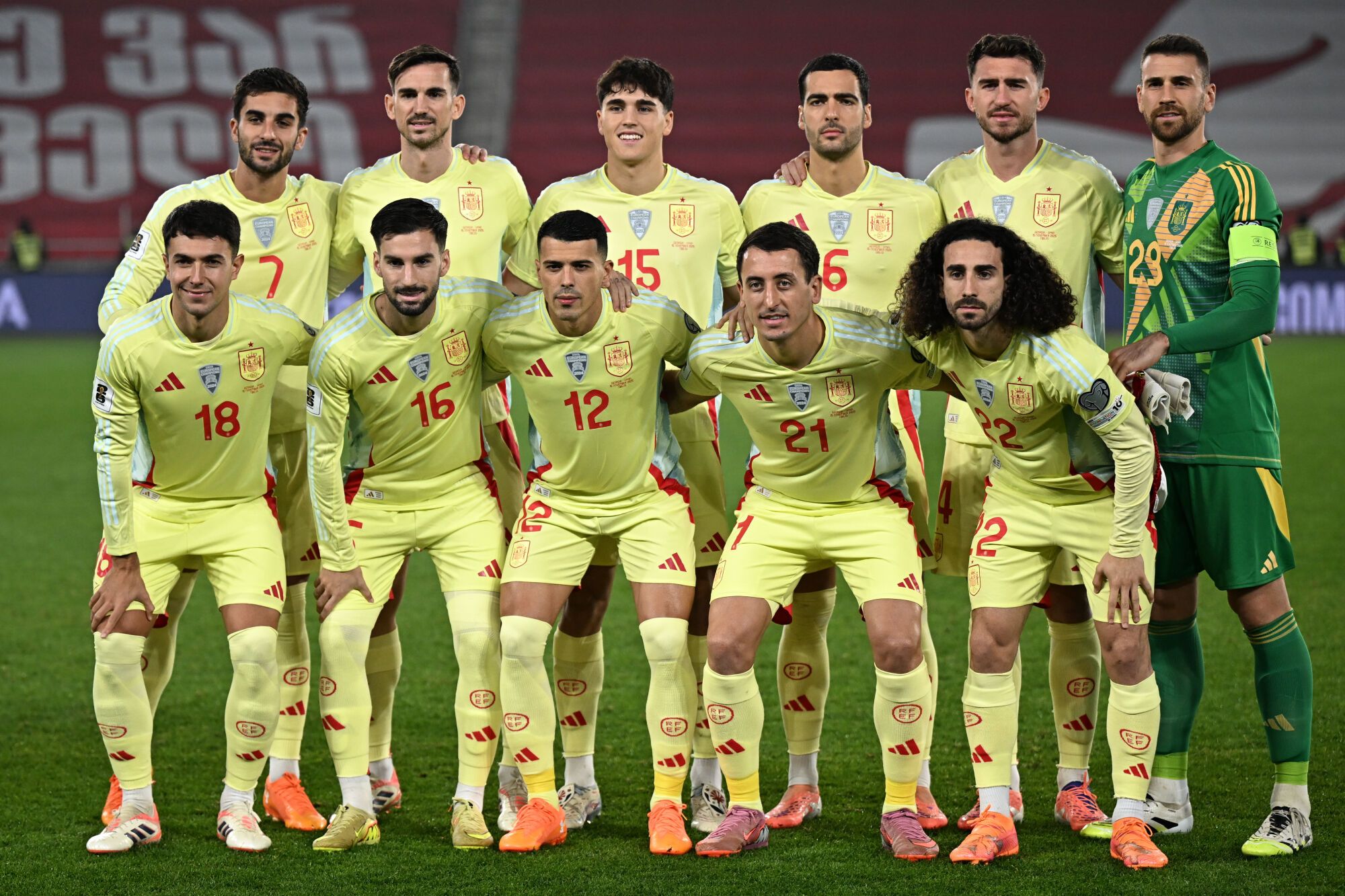 Clasificación para el Mundial 2026: Georgia - España.